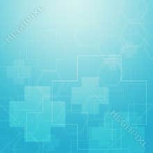 Abstract medical concept background
