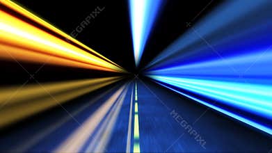 High speed driving