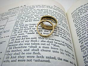 Genesis Wedding Vow and Rings