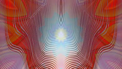 Abstract digital art with vibrant colors and symmetrical patterns for creative projects