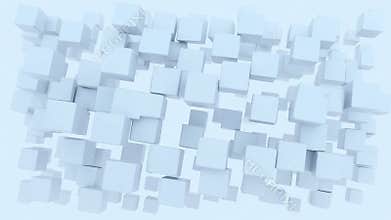 Design Features Clustered Shapes That Evoke Urban Structures And Data Organization Metaphors