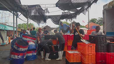 Badung, Bali, Indonesia - April 21, 2026: Balinese Fishermen