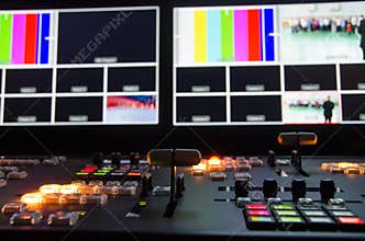 Television Broadcast Room