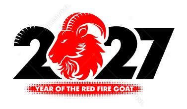2027 goat year logo