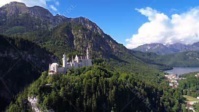 Neuschwanstein Castle Bavarian Alps Germany