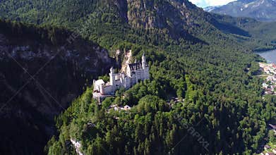 Neuschwanstein Castle Bavarian Alps Germany