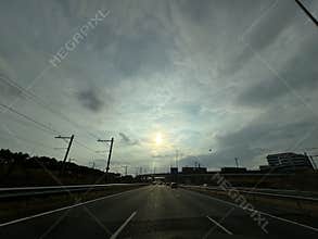 Amsterdam Highway Bridge Traffic Amstelveen Netherlands