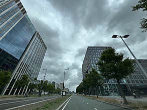 Amsterdam Zuid High Rise Buildings in Business District