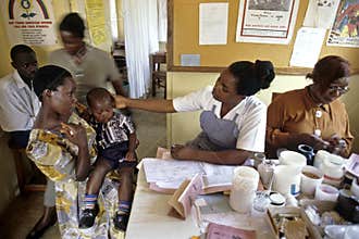 Ugandan AIDS hospital TASO Kampala