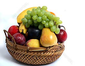 Fruit basket side view