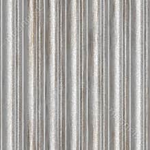 Seamless corrugated metal