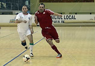 Futsal action