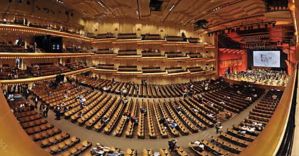 Panorama of Avery Fisher Hall