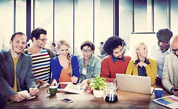 Students University Learning Communication Concept