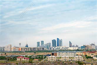The view of Astana