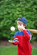 Little Baseball Player