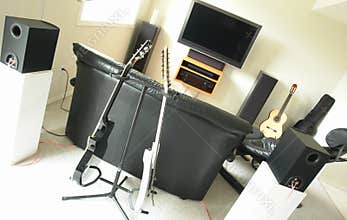 House Home Modern Interior TV