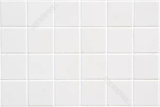 White ceramic tile with 24 squares