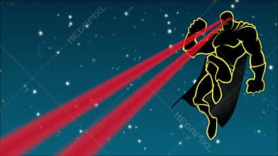 Superhero In The Sky