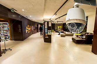 CCTV Camera Operating on living area or lobby