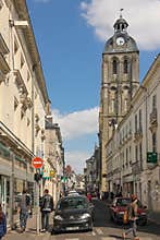 Tour de l'horloge. Tours. France