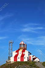 Lighthouse at Cape Bonavista, Newfoundland, Canada