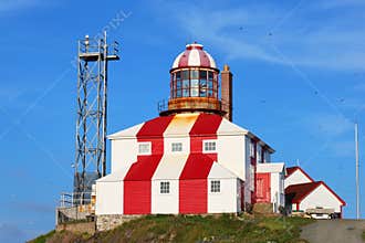 Lighthouse at Cape Bonavista, Newfoundland, Canada