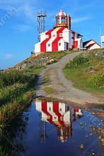 Lighthouse at Cape Bonavista, Newfoundland, Canada