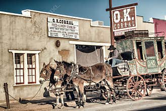 OK Corral Stagecoach Tombstone