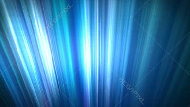 Abstract Blue Spectrum Light Ray Loop