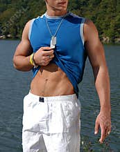 Muscular Male Torso