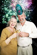 Seniors Party on New Years Eve - Fireworks