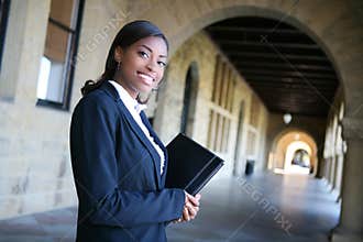 Pretty University Student