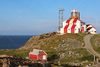 Lighthouse at Cape Bonavista, Newfoundland, Canada