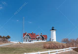 Nobska Lighthouse in Cape Cod