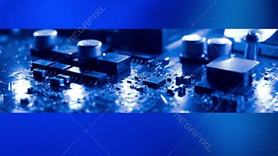 Computer electronics background