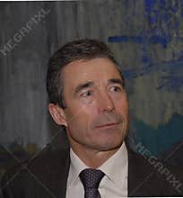 DENMARK PRIME MINISTER WITH POLITCIANS