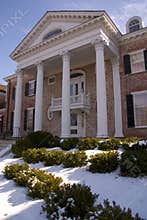 Mansion In Winter