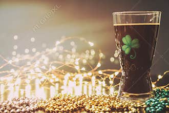St Patricks Day Irish Stout Beer