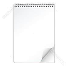 Note paper spiral