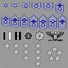 US Air Force Rank Insignia