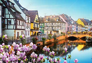 Colmar, beautiful town of Alsace, France