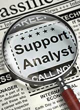 Job Opening Support Analyst. 3D.