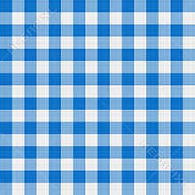Blue table cloth