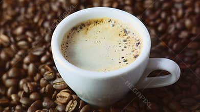 Preparation of instant coffee