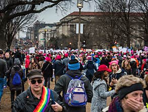 Crowd - Womens March - Washington DC