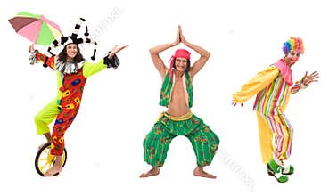 Circus team