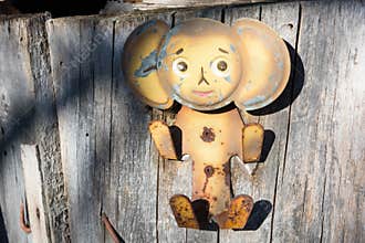 Cheburashka hanger