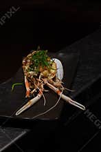 Japanese crab dish