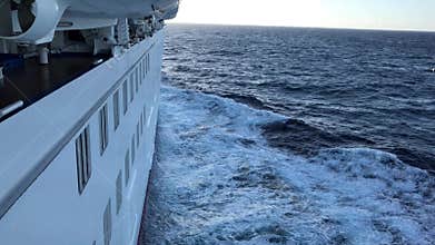 Cruise Ship at Sea